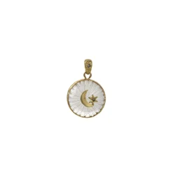 Acanthus - Crescent Star "Growth" Diamond Necklace