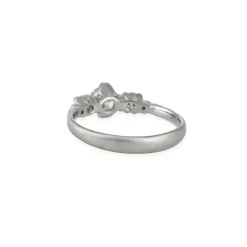 Adel Chefridi - Three Diamond Rosebud Ring