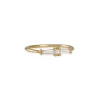 Artëmer - Diamond Cluster Engagement Ring - Art Deco Diamond Wedding Band