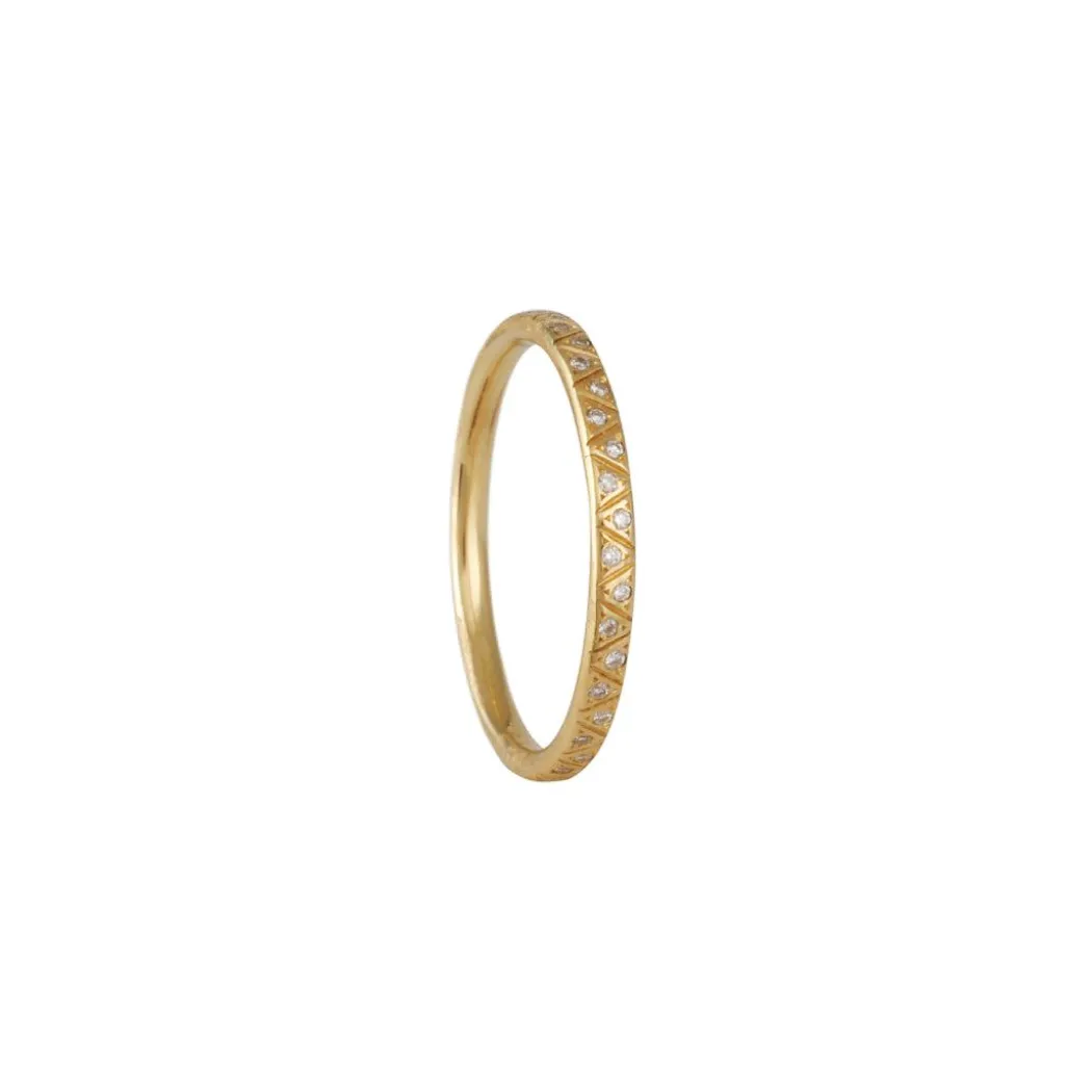 Artëmer - Geometric Pattern Diamond Full Eternity Band