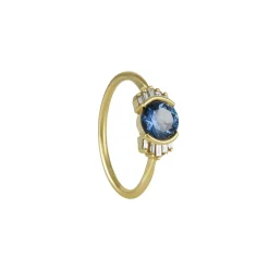 Artëmer- Teal Sapphire Ring