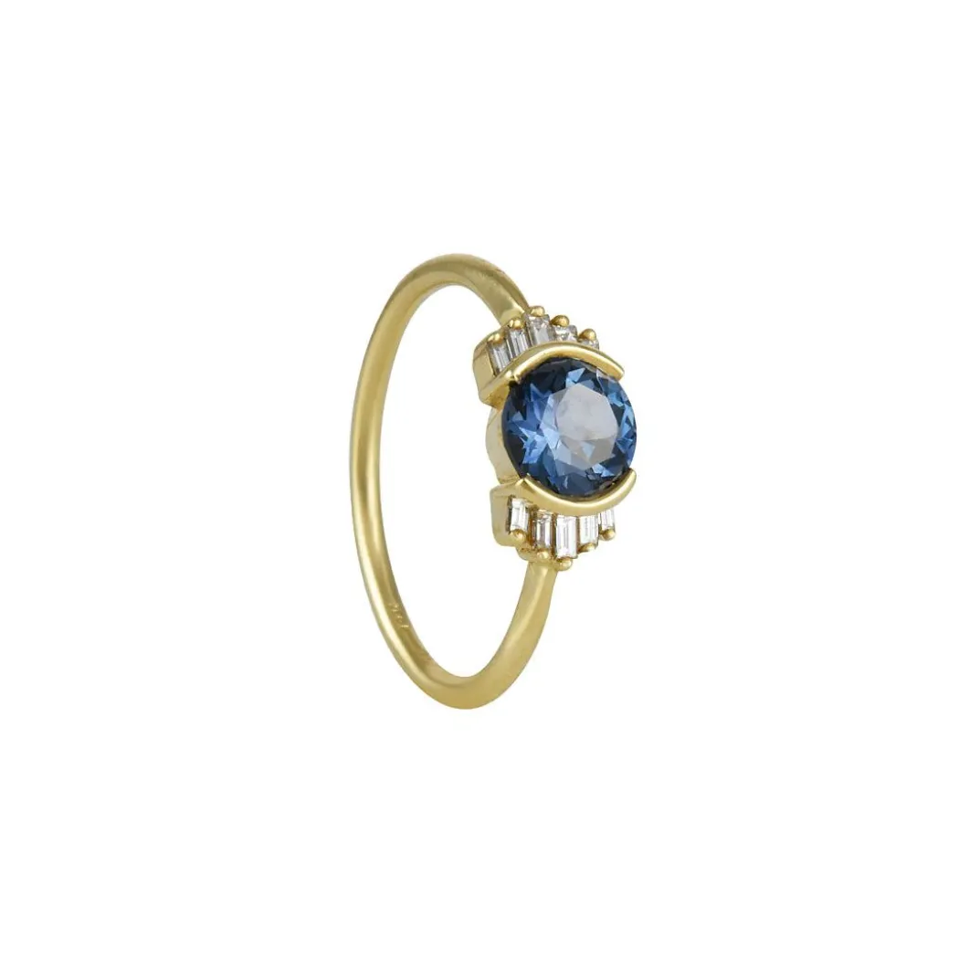 Artëmer- Teal Sapphire Ring