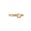 Atelier Narcé - Rose Cut Diamond Three Prong Ring
