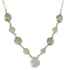 Brooklyn Gemologist - Rose Quartz with Lemon Quartz and Citrine Necklace