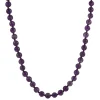 Canyon Leaf - Pure Gemstone + Amethyst Necklace