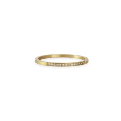 Carla Caruso - Diamond Pavé Edgy Band