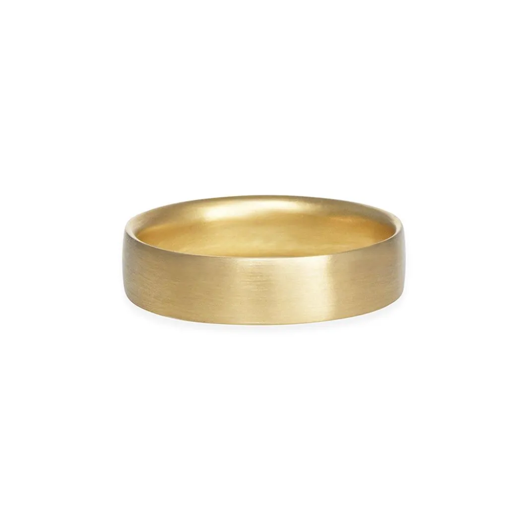 Carla Caruso - Large Gold Flat Band