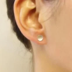 Carla Caruso - Medium Polkadot Stud Earrings