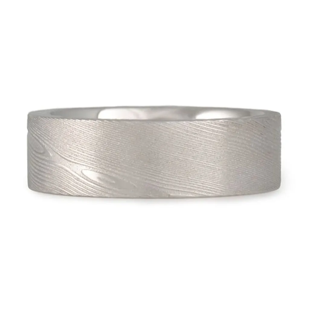 Chris Ploof - 7mm Pathways Damascus Steel Band
