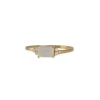 Cp Collection - Emerald Cut Moonstone Ring