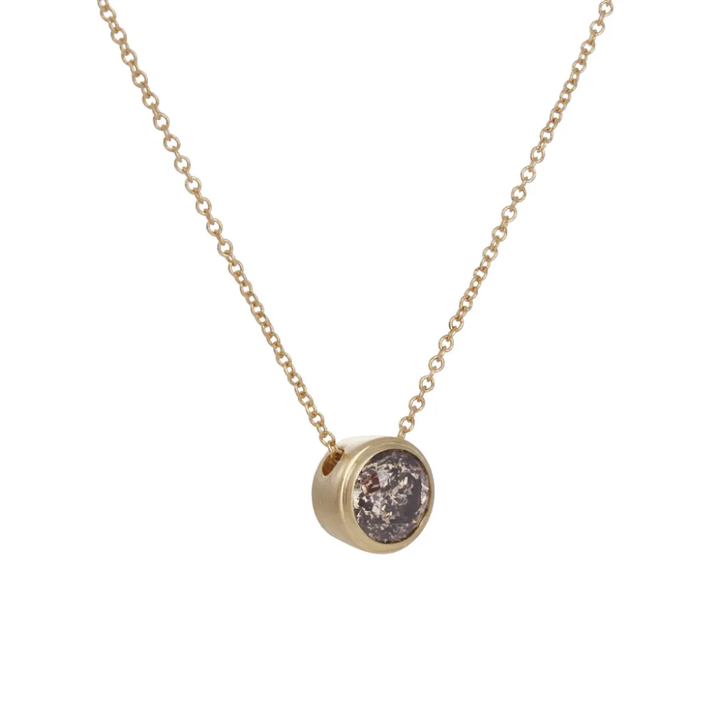Cp Collections - 1.27 Champagne Salt and Pepper Diamond Pendant