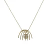 Cp Collections- Caged Pearl Necklace