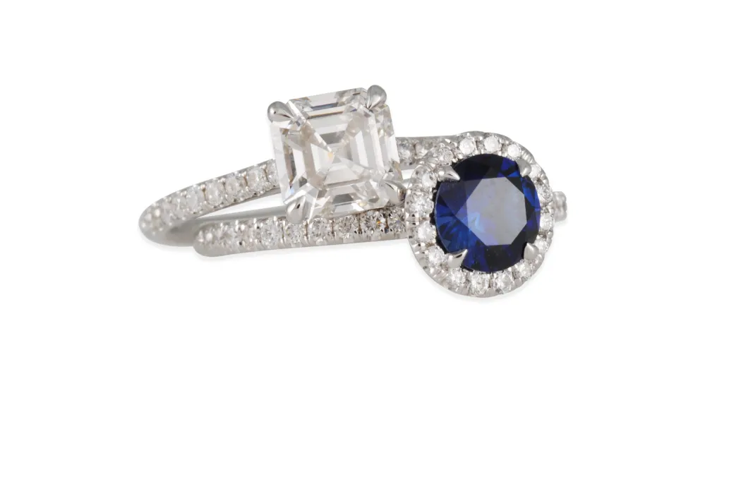 Cp Engagement Collection- Classic Prong Setting with Asscher Cut