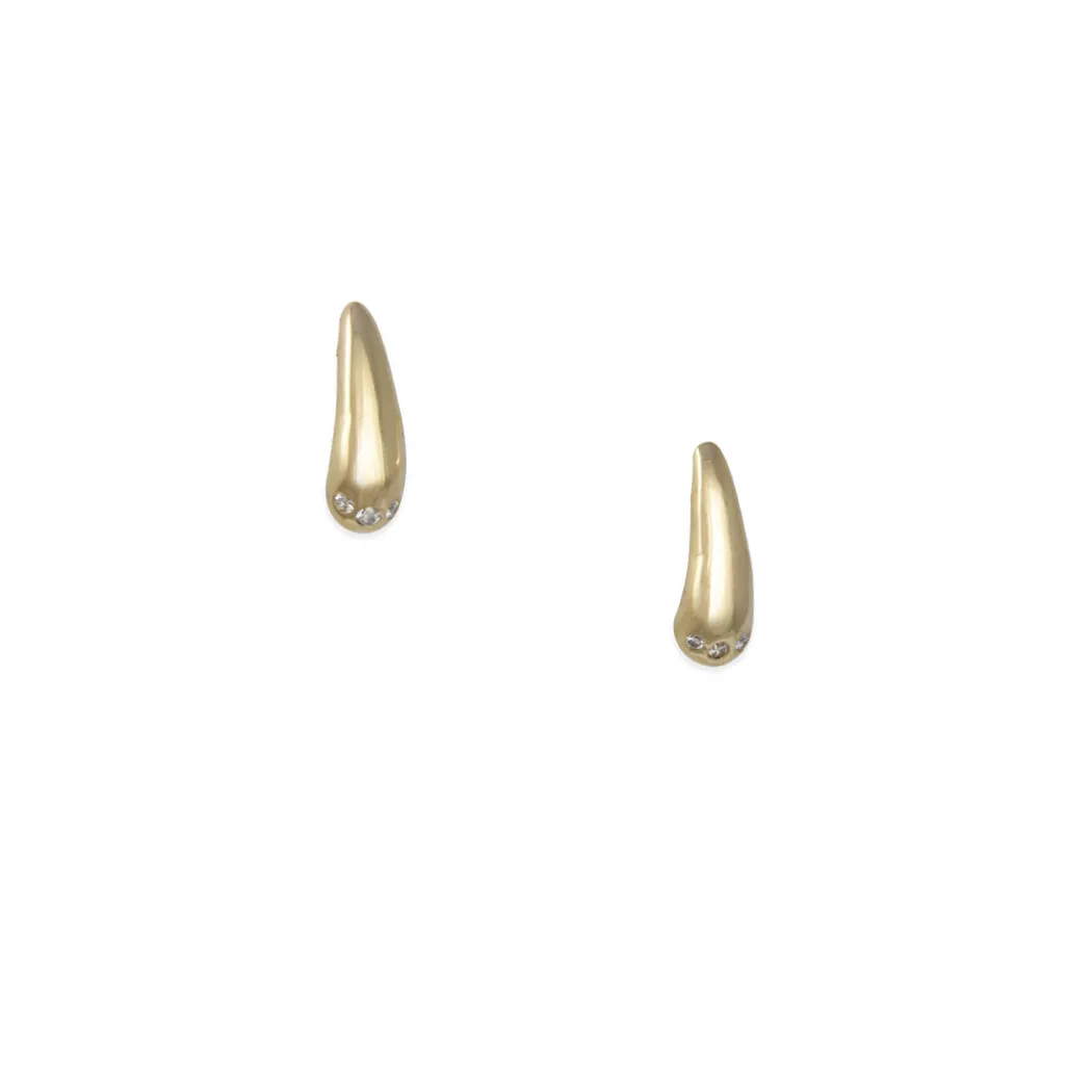 Erin Cuff - Astra Studs with Diamonds
