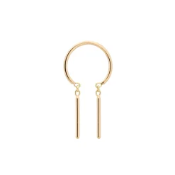 Jack & G - Baby Chime Earrings in 14k (Single)