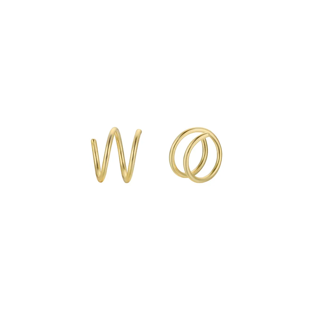 JaxKelly - Minimalist Spiral Earrings
