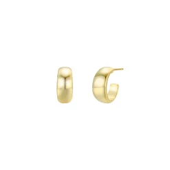 JaxKelly – Tapered Wide Hoops