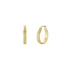 JaxKelly – Textured Diagonal Stripe Hoops