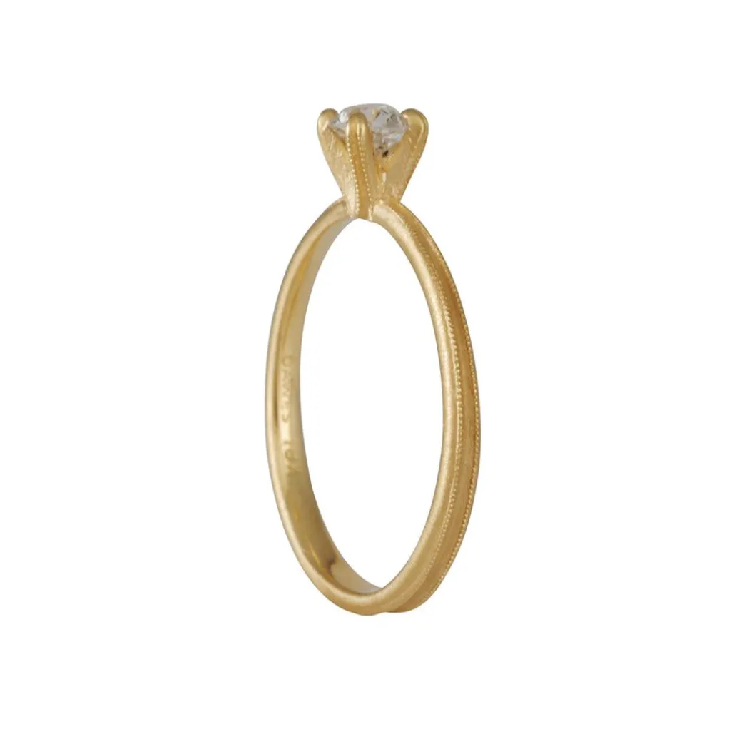 Jennifer Dawes - Antique Mine Cut Diamond Ring