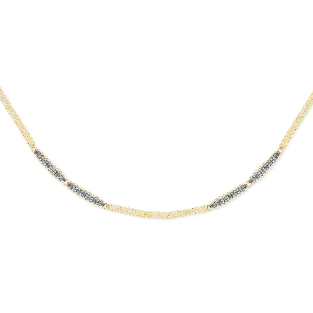 Kate Winternitz - Ema Long Mixed Metal Chain Necklace