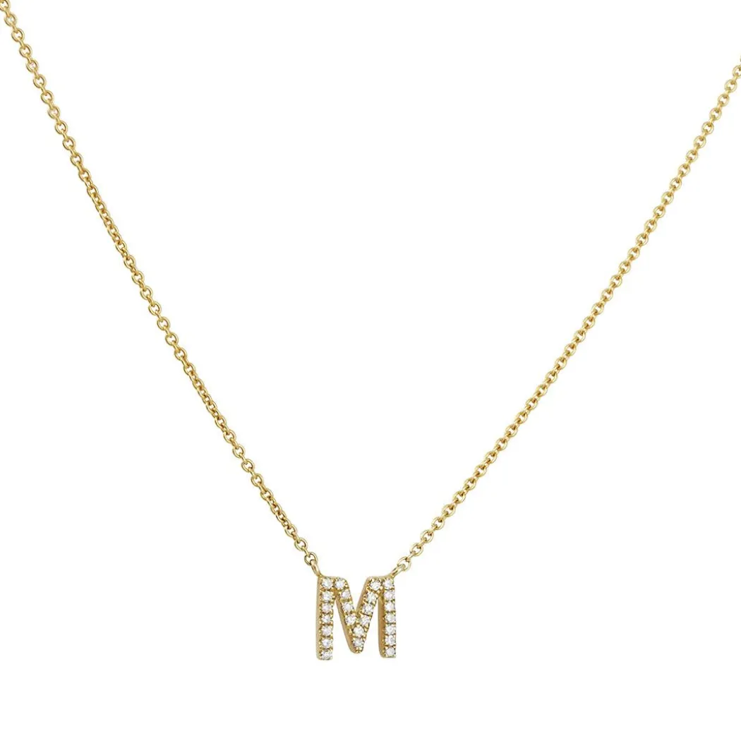 Liven - Upper Case Petite Initial Pendant