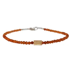 Margaret Solow – Imperial Topaz & Carnelian Bracelet