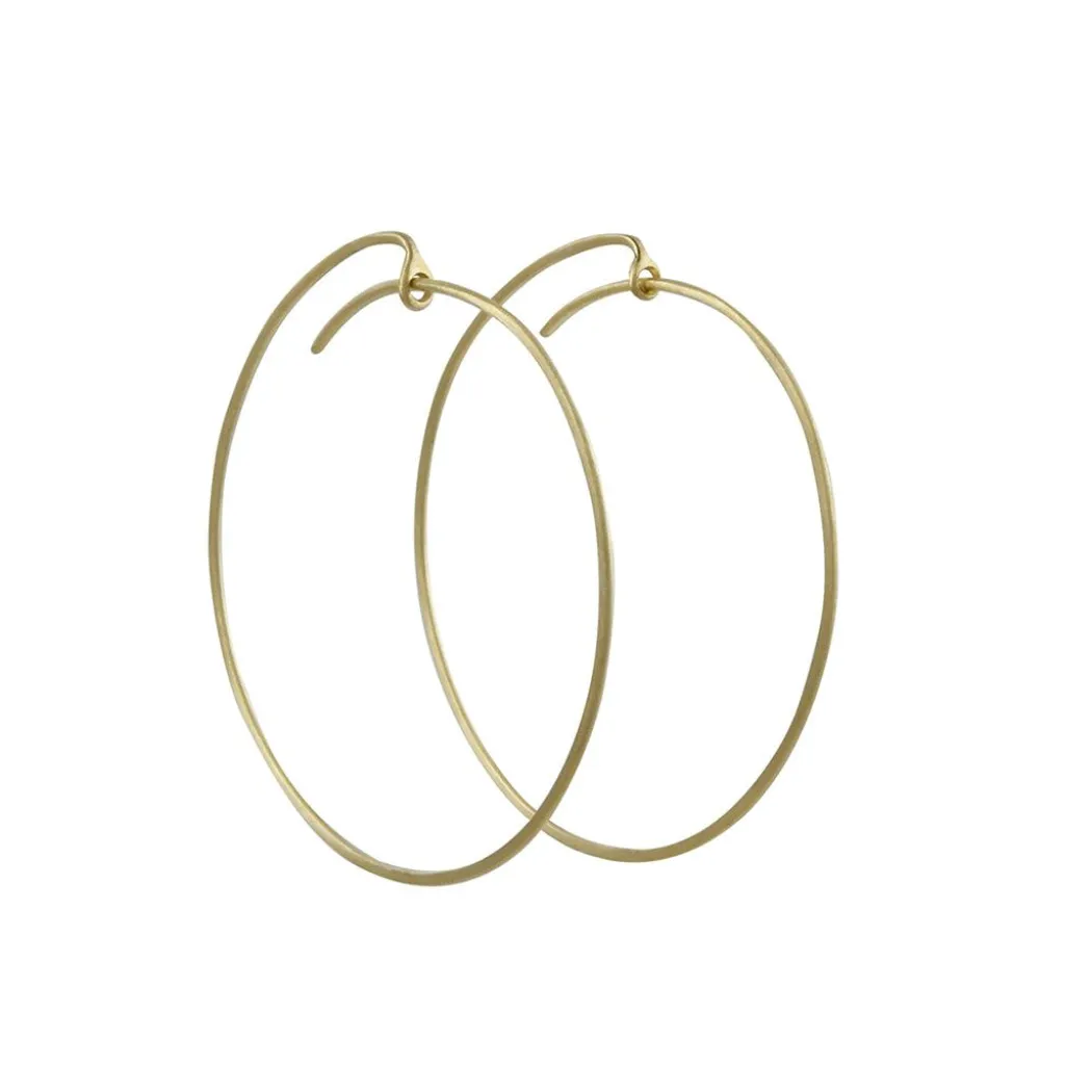 Marian Maurer - Lucky Hoops - 18ky gold