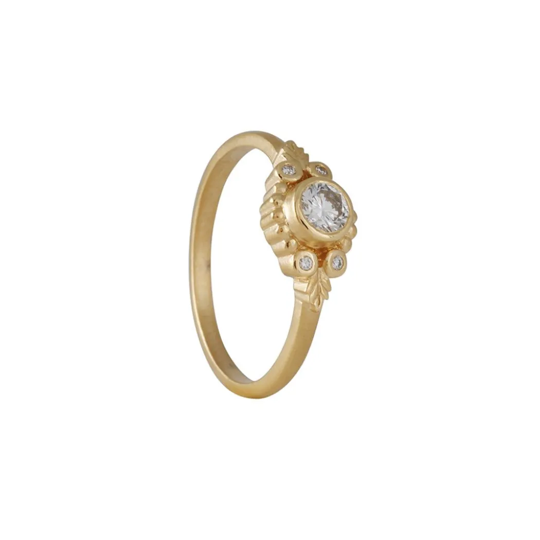Megan Thorne - Wood Nymph Diamond Ring