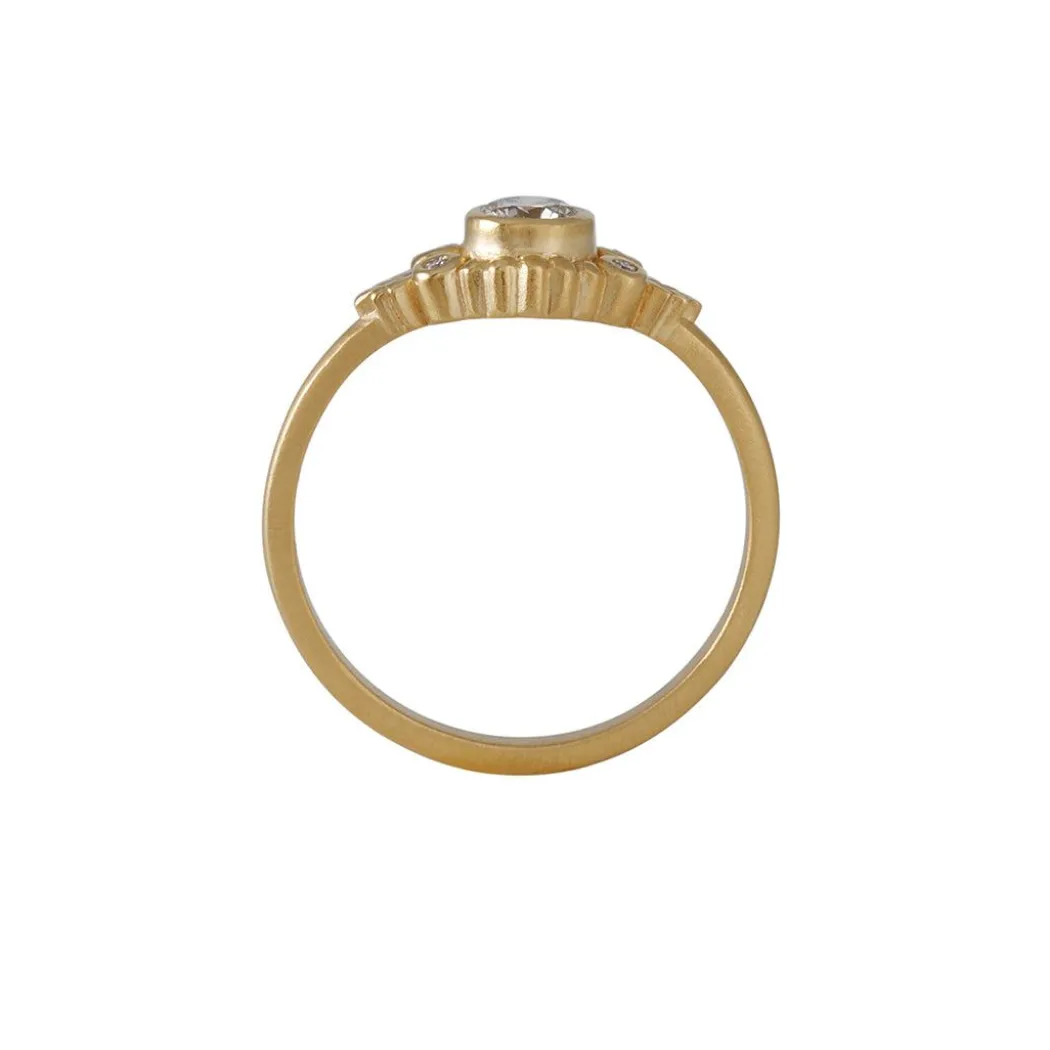 Megan Thorne - Wood Nymph Diamond Ring