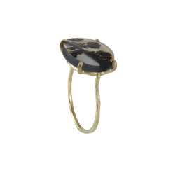 Monaka - Dendritic Agate Ring