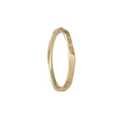 Rebecca Overmann - Four Section Pave Water Band