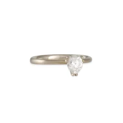 Rebecca Overmann - Pear Antique Diamond Ring