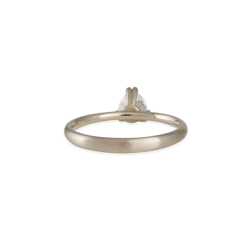 Rebecca Overmann - Pear Antique Diamond Ring