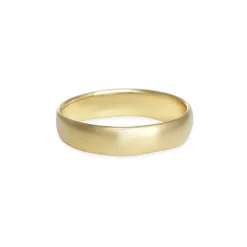 Rebecca Overmann - Yellow Gold Smooth Band