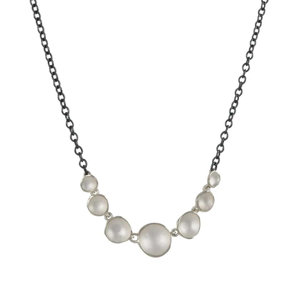 Sarah Richardson - Medium Gradient Dishy Pod Necklace Sterling Silver