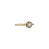 Satomi Kawakita - 4.5mm Hexagon Ring with Brown Diamond