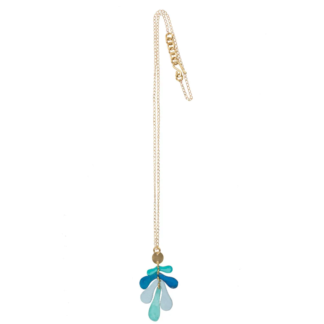 Sibilia - Agua Viva Pendant in Blue Mix