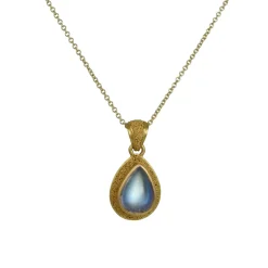 Steven Battelle – Blue Moonstone Pendant