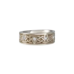 Studio 311 - Celtic Arch Band with Diamonds