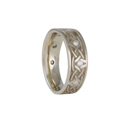 Studio 311 - Celtic Arch Band with Diamonds