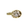 TAP by Todd Pownell - Nine Diamond Oval Dish Ring