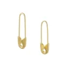 Tashi - Saftey Pin Hoops