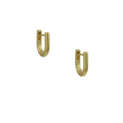 Tashi - "U" Huggies in Vermeil