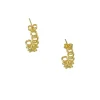 Tashi - Vermeil Chain Link Hoop